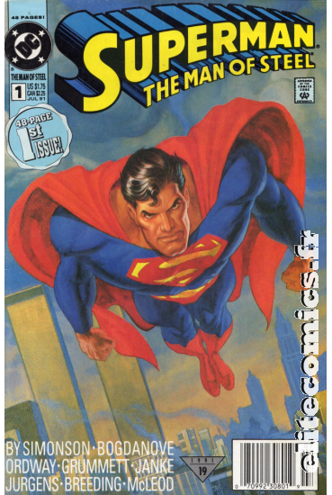 Superman: The Man of Steel #1