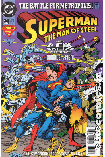 Superman: The Man of Steel #34