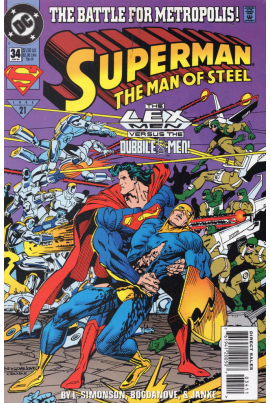 Superman: The Man of Steel #34