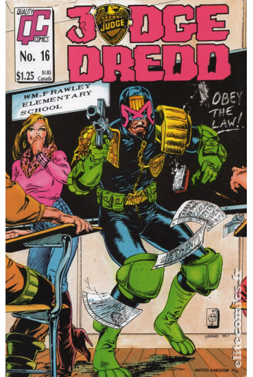Judge Dredd #16 [UK issue]