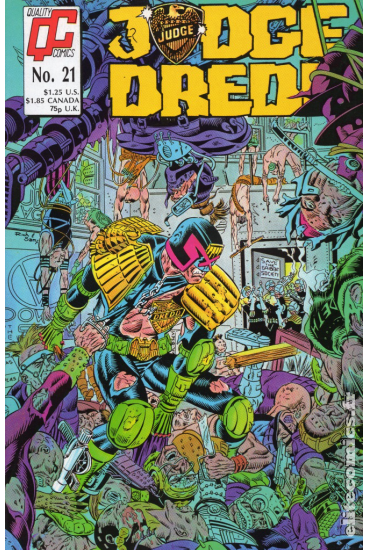 Judge Dredd #21 [UK issue]