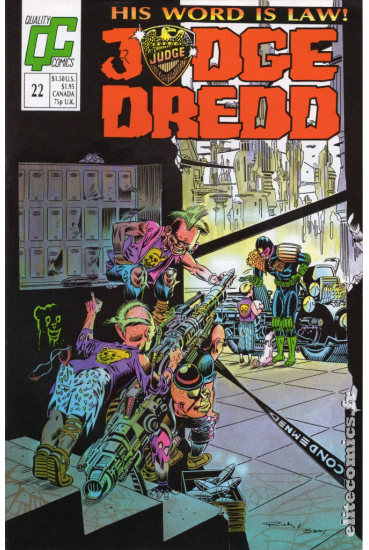 Judge Dredd #22 [UK issue]
