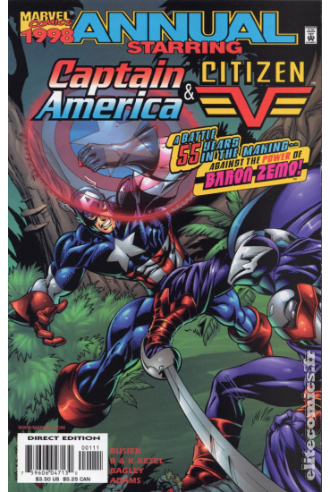 Captain America Annual 1998