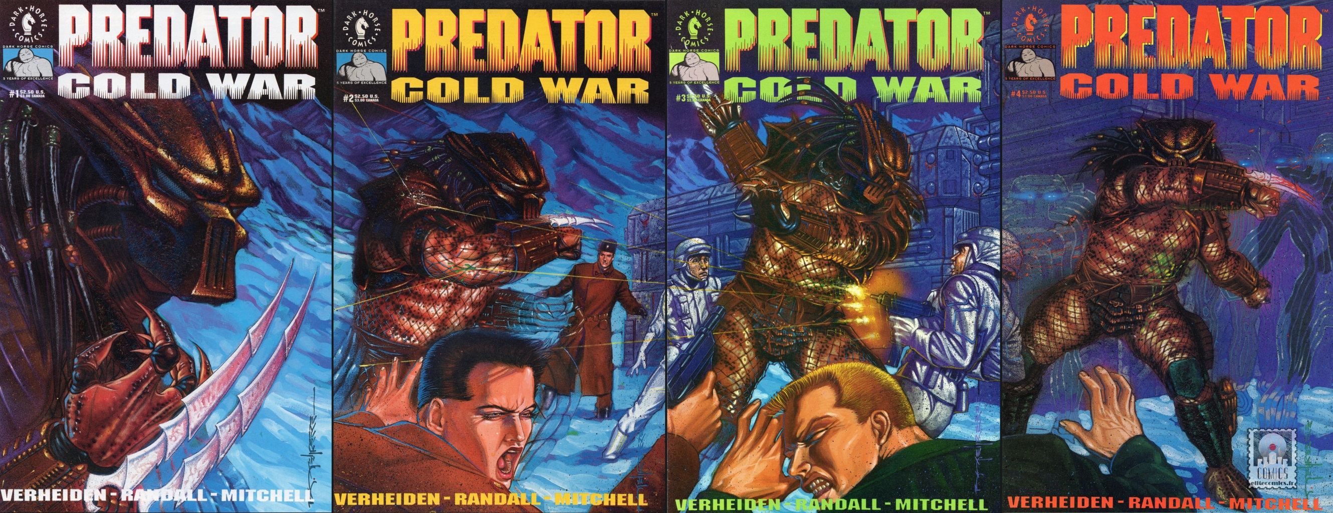predator cold war 1991 covers